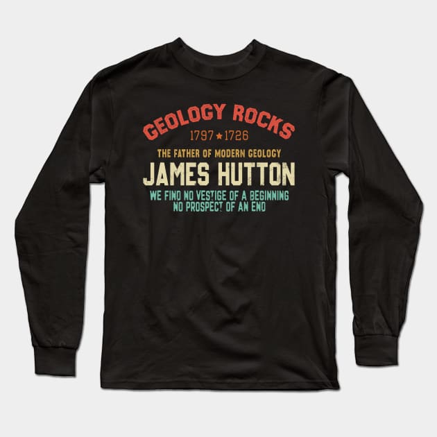 Geology Rocks! Long Sleeve T-Shirt by Pictozoic